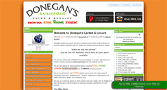 Desktop Screenshot of donegan.ie