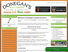 Tablet Screenshot of donegan.ie